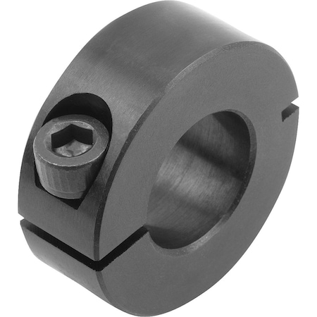 KIPP Locking Ring Split, Form:B, D1=50, D2=78, B=19, Steel K0611.105001